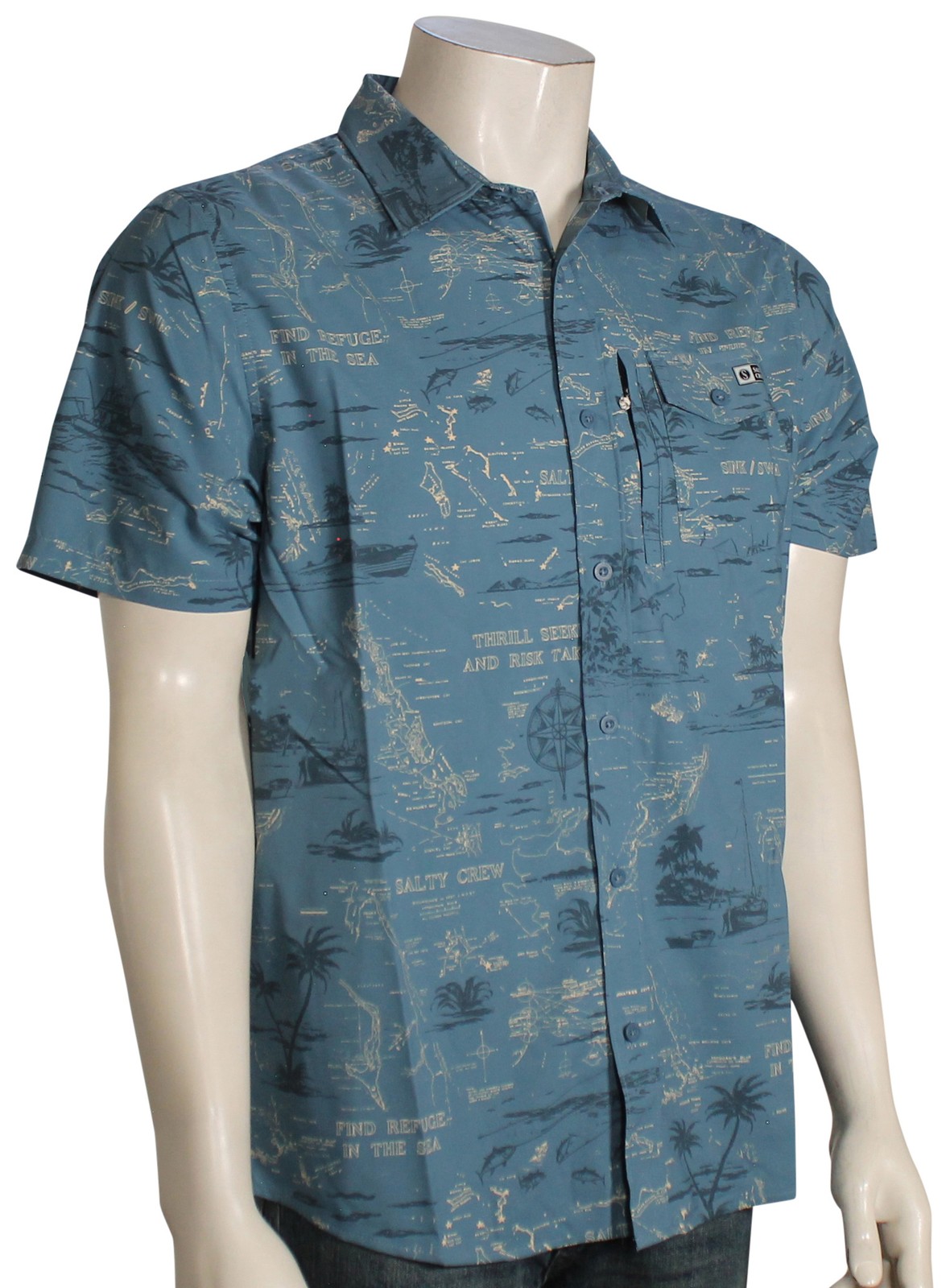 Salty Crew Seafarer Tech SS   -  -