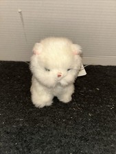 Russ Caress Soft Pets White Kitten 5  Plush With Tag