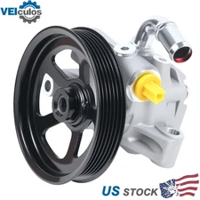 Power Steering Pump w/ Pulley For Buick Enclave Chevy Equinox GMC Acadia Saturn