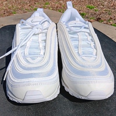Size 12 - Nike Air Max 97 Triple White Wolf Gray 921826-101
