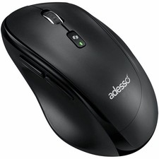 Ergonomic Vertical Wireless Mouse Bluetooth 2.4GHz USB A Receiver 2400 DPI 6 But