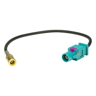 Fakra (M) Antennenadapter Stecker auf SMB (F) Kupplung passt für DAB+ Blaupunkt