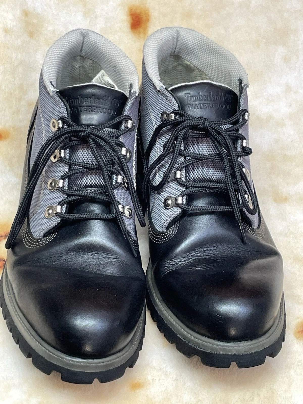 Timberland Boots Mens 11 M Waterproof Campsite Chukka Black Lace Up Ankle Top