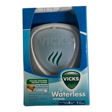 Vicks Waterless Vaporizer V1900 - New - Non-Medicated Comforting Care - Silent