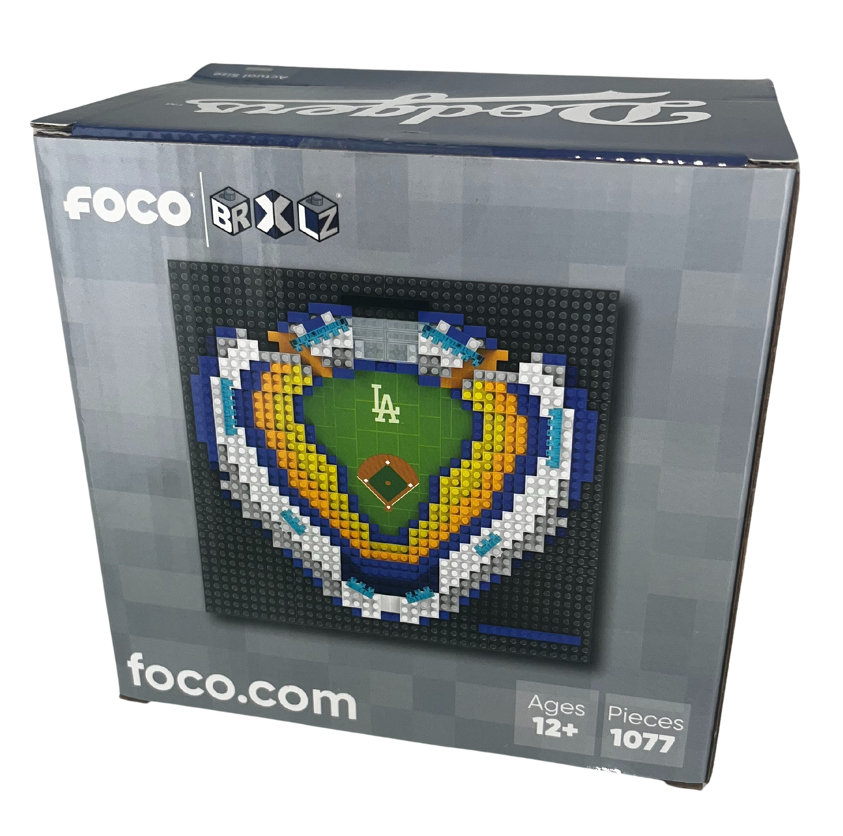 Los Angeles Dodgers Dodger Stadium Mini BRXLZ Building Block Set
