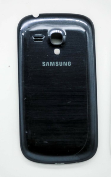 TAPA CRISTAL TRASERA SAMSUNG GALAXY S3 MINI ORIGINAL USADO COLOR NEGRO