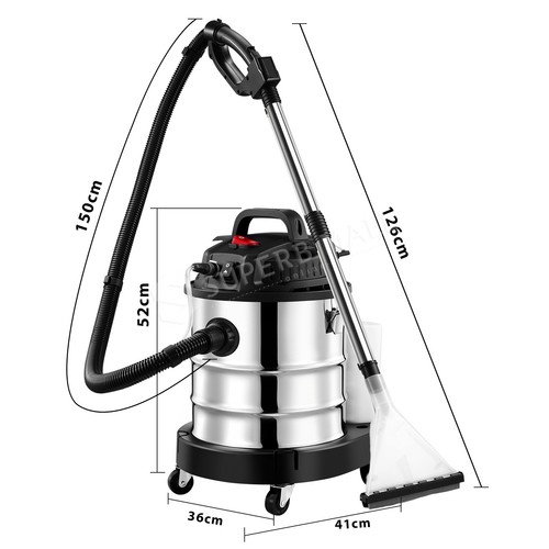 5in1 Carpet Cleaner for Wet and Dry Vacuum Cleaner Mop Floor Sofa Cleaning Home - Picture 9 of 12