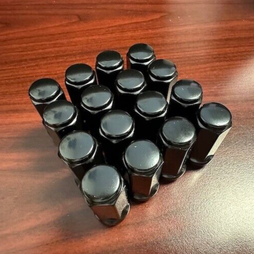 4PCS 19/32mm Car Wheel Lug Nuts Chrome Steel 1/2-20 60 Degree Tapered