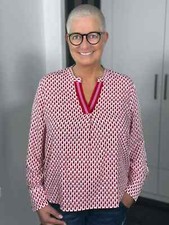 Emily Van Den Bergh - Bluse Minimal / pink-rot