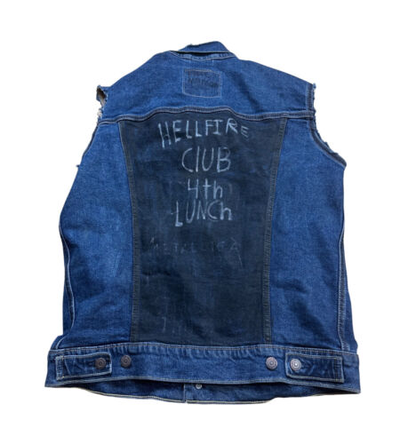 Stranger Things Eddie Munson Denim Vest