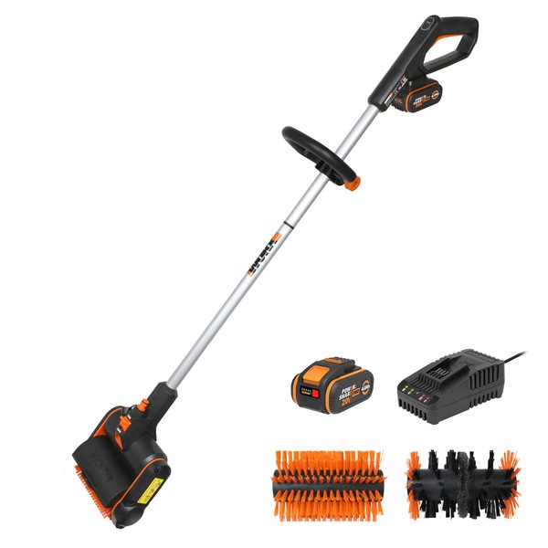 Worx WG441E Akku OberfläChenbüRste 20V Max FugenbüRste ElektrobüRste-image