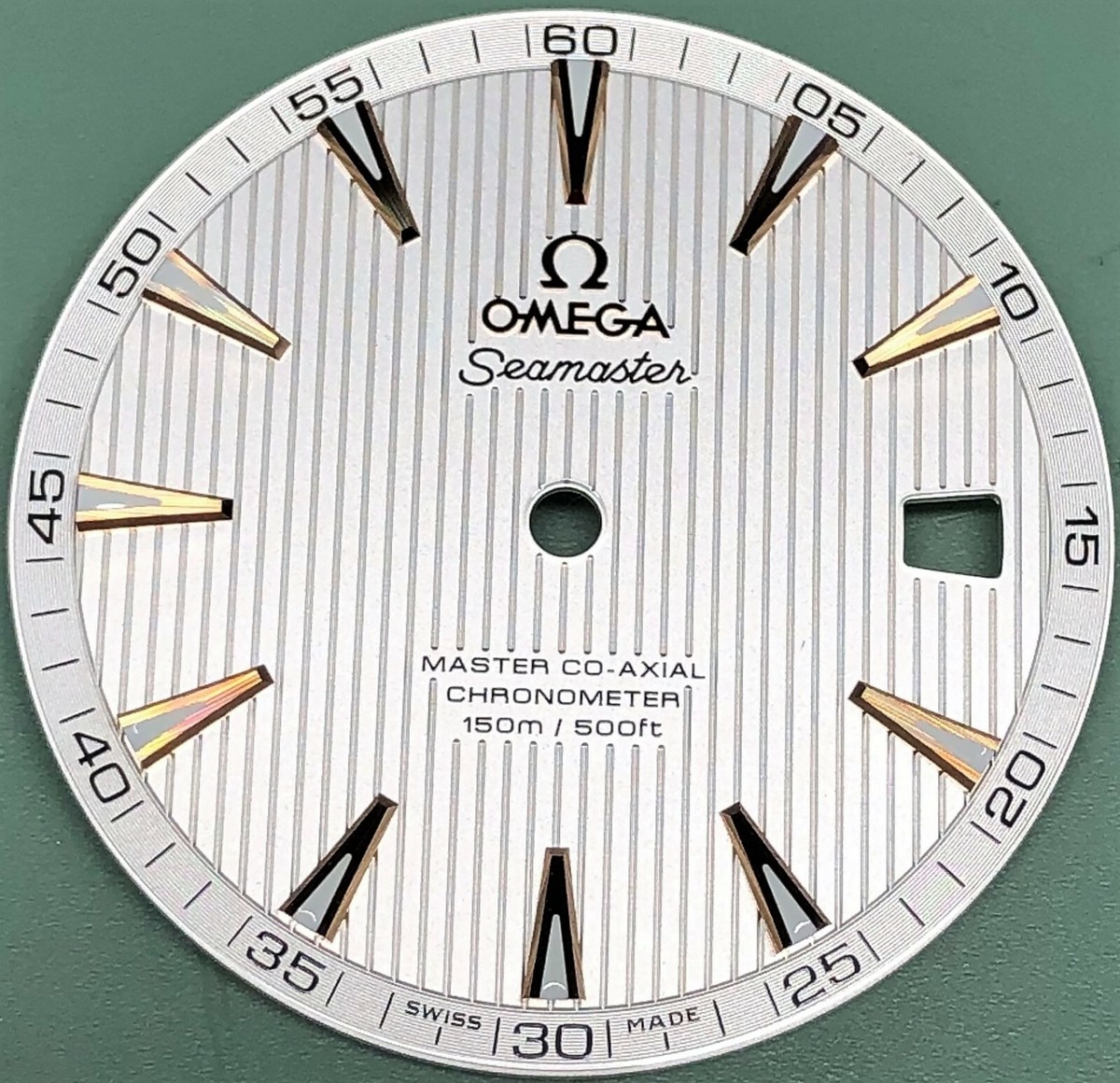 OMEGA Seamaster シルバー ダイヤル 150m Omega Dial, Seamaster Master Co-Axial, 150m, New | eBay