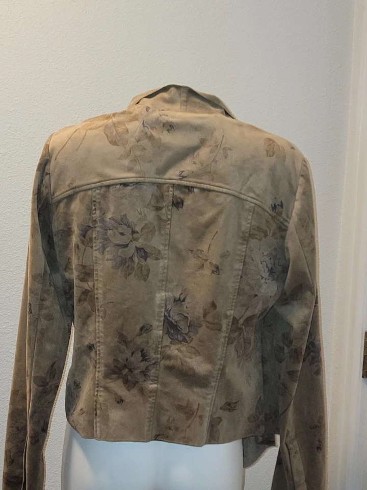 Kut from the Cloth Womens Size Large Faux Fur & Suede Jacket - Image 3 of 4