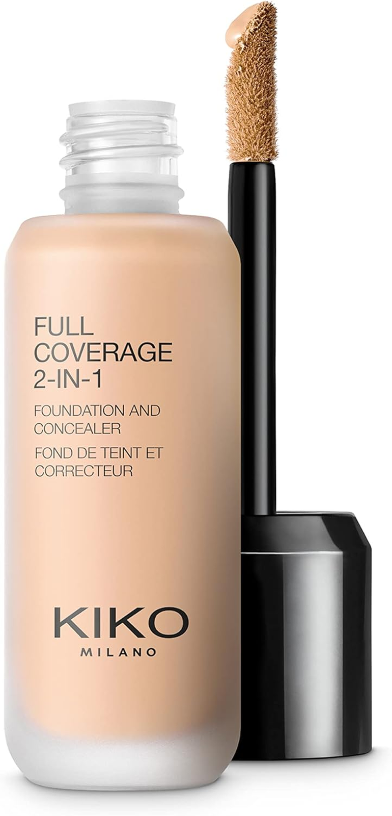 KIKO Milano Full Coverage 2 in 1 Foundation and Concealer N15| 2 in 1 Foundation a