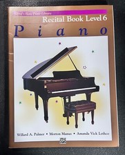 Alfred's Recital Book for Piano Level 6