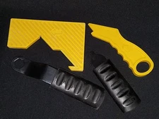 Florcraft Tile Saw Replacement Miter Gauge, Tile Pusher & Arbor Tools