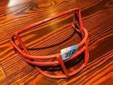 1998 Schutt Game Football Helmet Facemask face guard used OPO Cardinal