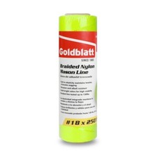 Goldblatt 18 250ft Mason Line Braided Nylon String Line Nylon Twine String Line