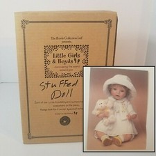 Little Girls and Boyds Doll, Mary with Felice A Little Lamb, New in Original Box
