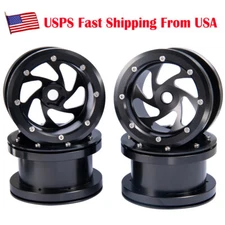 US STOCK 2.2'' Alloy Beadlock Wheel Rims for AXIAL Wraith 90018 1/10 RC Crawler