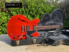 ♚MINT♚2005 Gibson ES-335 'AAA' FIGURED♚Cherry Red Flame♚Dots♚50s Neck♚INCREDIBLE