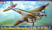 Tamiya 61062 - 1/48 Dehavilland Mosquito Fb Mk.Vi/Nf Mk.Ii - Neu