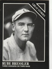 FREE SHIPPING-MINT-1991 The Sporting News Conlon Collection Rube Bressler #173
