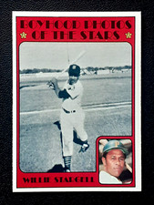 WILLIE STARGELL / BOYHOOD PHOTOS OF THE STARS 1972 TOPPS 72 NO 343 NRMINT+ 62386