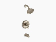 NEW Kohler K-TS395-4SG-BV Devonshire Bath Spout, Shower, Trim - Brushed Bronze