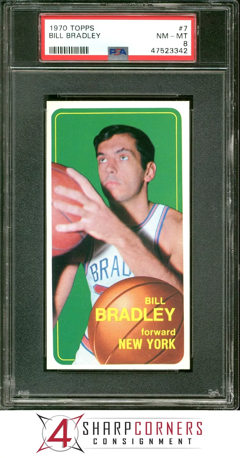 Bill Bradley trading card
