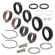 39mm Front End Fork Leg Rebuild Seals Boots Kit for Harley FXR 1987-94 & 99-2000