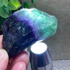 Cristalli di fluorite grezza - arcobaleno - pietra grezza guarigione pietra preziosa naturale 59 g A304