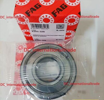 NEW FAG 6305-2ZR deep groove ball bearing 1PCS #DC