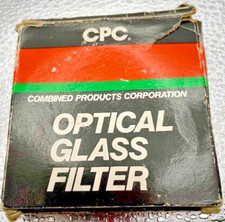 CPC UV Optical Glass Filter 58mm UV 25714 Made in Japan New Old Stock