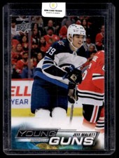 2022-23 Upper Deck Young Guns Jeff Malott Rookie #247 Winnipeg Jets