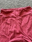 LuLaRoe Solid Color Coral Buttery Soft Leggings Size Tween — photo 5