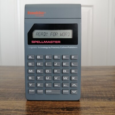 Franklin SPELLMASTER 104 / Vintage / Computer / Linguistic Technology / Retro