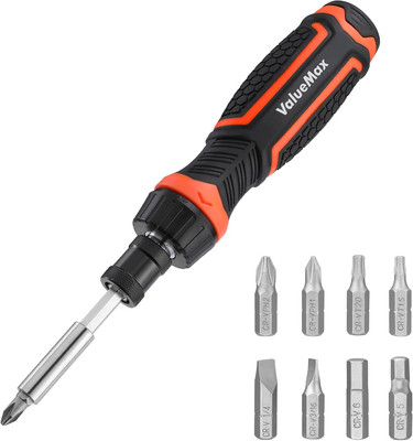 Ratcheting Screwdriver, 9-In-1 Multi Screwdriver, Portable Ratchet Screwdriver S