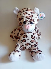 Nanco Plush Baby Leopard Lovey Soft Plush Stuffed Animal With Tags Black Eyes