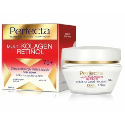 (1L/179,60 ) DAX Perfecta 50ml Multi Collagen Retinol Anti Falten Tag/Nacht 70+