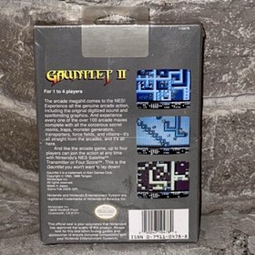 New NES 1990 Gauntlet 2 II Factory Sealed H-Seam Nintendo Game
