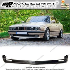For 87-96 BMW E34 Front Bumper Chin Spoiler Lip M5 Style Valance Splitter MTECH