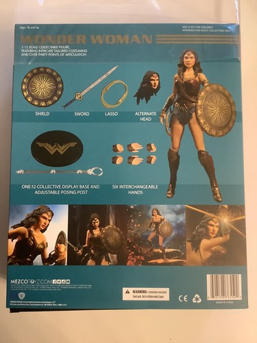 MEZCO ONE:12 Batman Superman Justice League WONDER WOMAN - Imagen 4 de 4