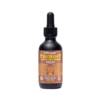 New Life Cykel Shiitake + Wild Harvested Kakadu Plum 60ml Double Extract