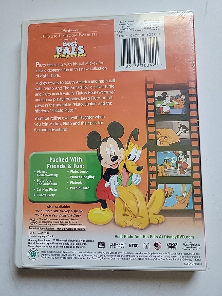 m*す様 コンプリート・プルートvol.1,2 Classic Cartoon Favorites - Best Pals Mickey Pluto - Vol. 12