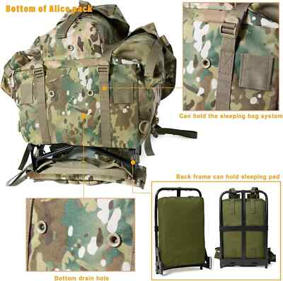 MT Military Alice Large Pack Army Survival Combat ALICE Rucksack
