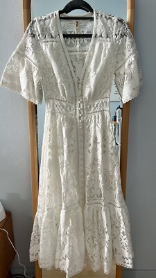 chinese dress ladies Samantha Lace Gown – SPELL main image 0