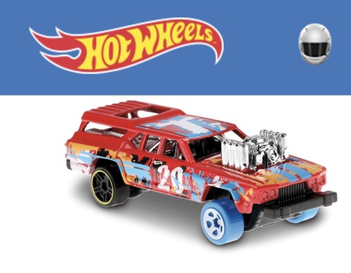 2020 HOT WHEELS HW Art Cars 2/10 Red Cruise Bruiser 66 / 250 GHC14