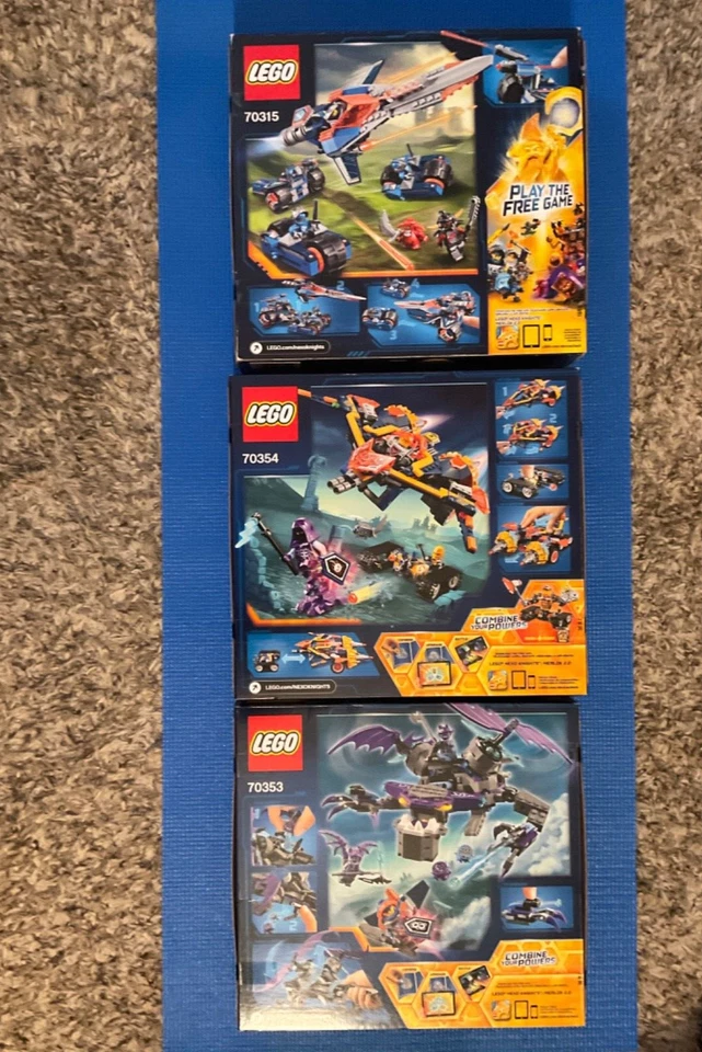 Lego 70315-Clays Rumble Blade/70354-Axl’s Rumble Maker/70353-The Heligoyle. - Image 2 of 2