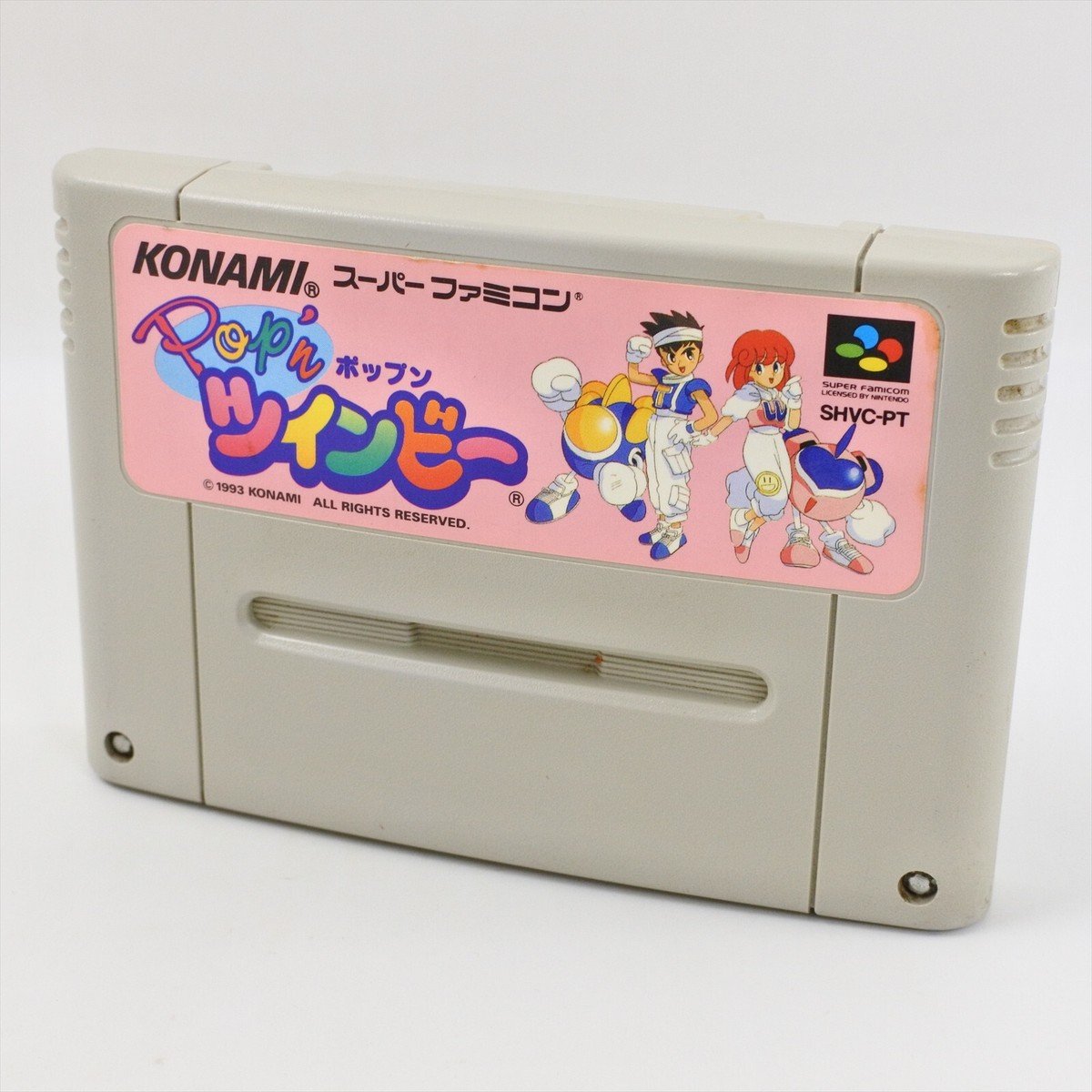 Super Famicom POP'N TWINBEE Twin Bee Cartridge Only Nintendo